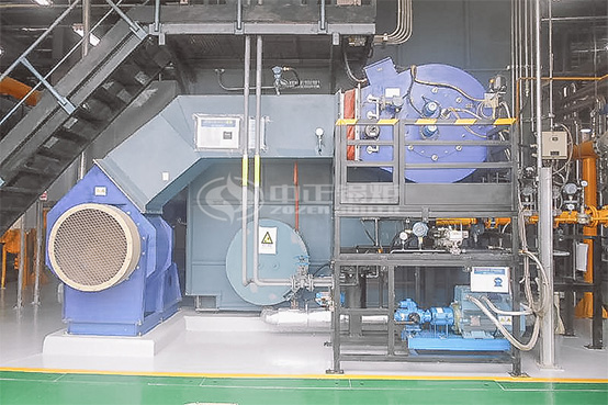 10吨WNS冷凝式燃气锅炉项目